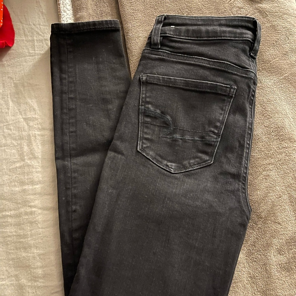 American Eagle black denim